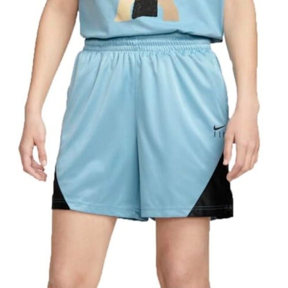 Nike Dri-FIT ISoFly Women's Basketball Shorts Blue/Black XXL NWT - Picture 1 of 1
